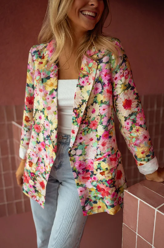 Blazer Loretta - à fleurs