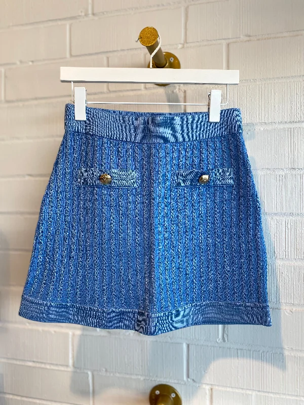 Angelina Skirt in Blue Water