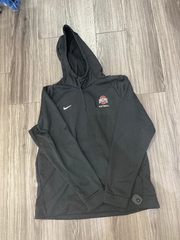 Sweatshirt Hoodie By Nike In Black, Size: Xl