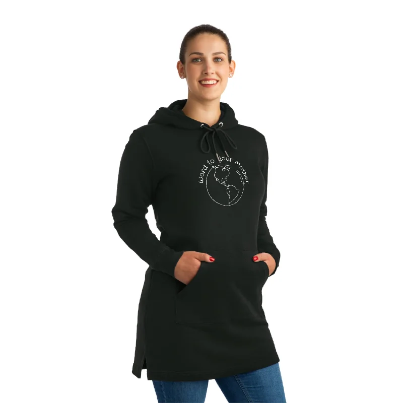 Word to Your Mother Streeter Hoodie Dress