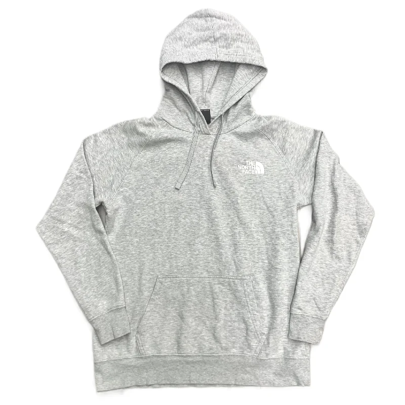 Sweatshirt Hoodie By The North Face In Grey, Size: L