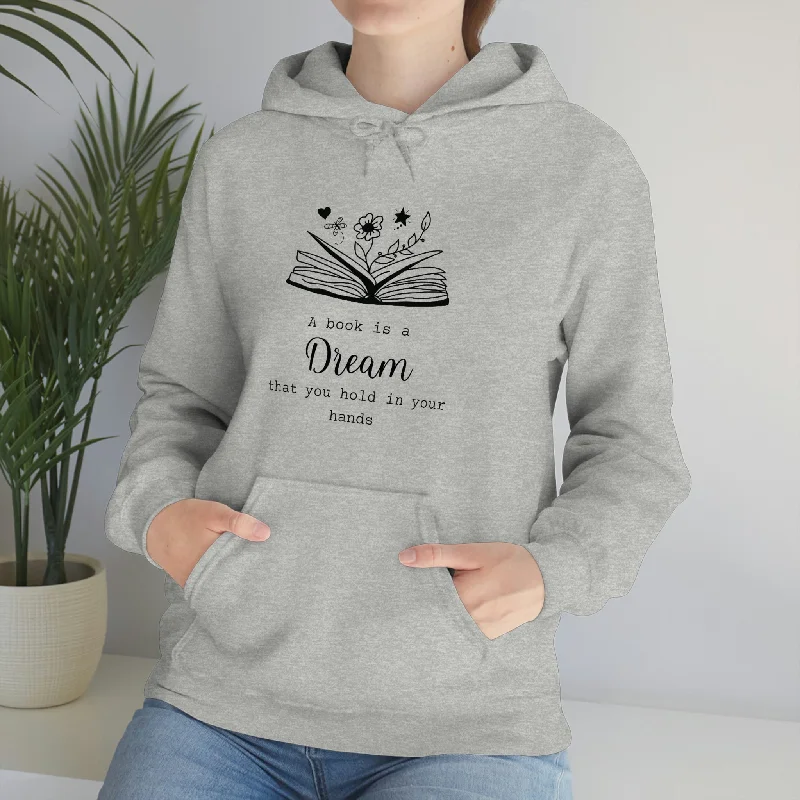 A Book is a Dream Unisex Heavy Blend™ Hooded Sweatshirt