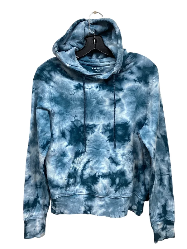 Sweatshirt Hoodie By Athleta In Tie Dye Print, Size: M