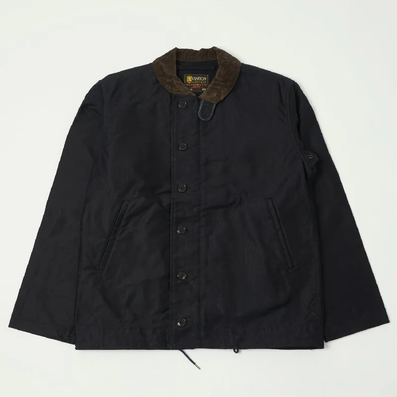 Buzz Rickson's AA N-1 Civilian Model Deck Jacket - Navy