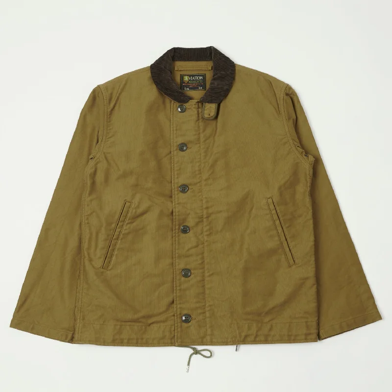 Buzz Rickson's AA N-1 Civilian Model Deck Jacket - Khaki