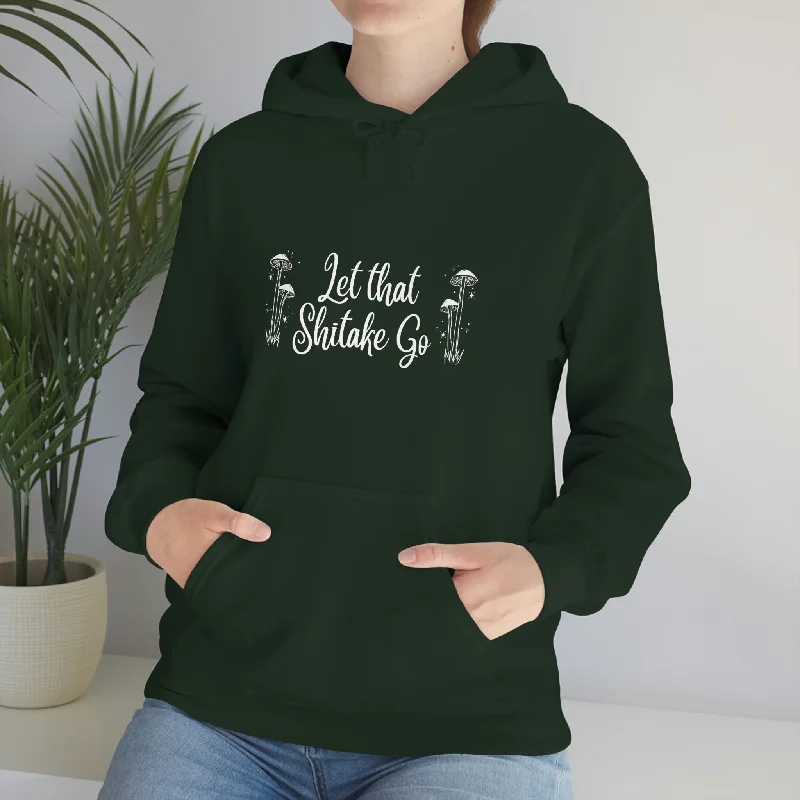 Let that Shitake Go Unisex Heavy Blend™ Hooded Sweatshirt