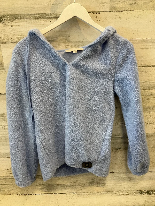 Sweatshirt Hoodie By Loft In Blue, Size: Xs