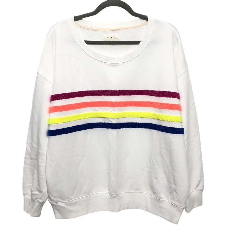 Sweatshirt Crewneck By Lou And Grey In White, Size:M