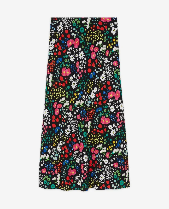 Long Printed Skirt | Women | Multicolorlor