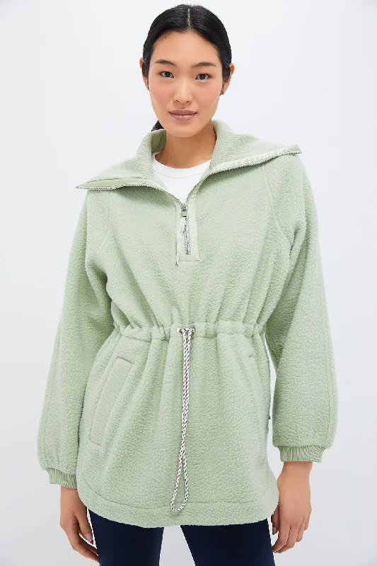 Snow Sage Parnel Half Zip Fleece