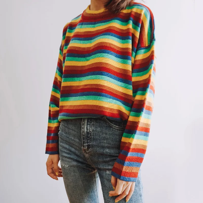 Stripe Sweater (Rainbow)