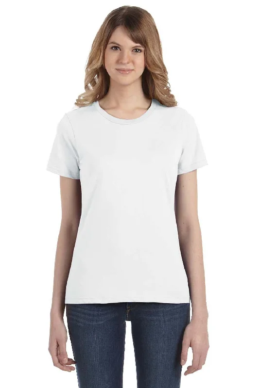 Gildan Womens Short Sleeve Crewneck T-Shirt - White