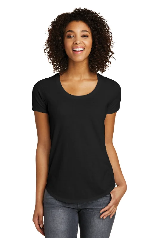 District Womens Very Important Short Sleeve Crewneck T-Shirt - Black - Closeout