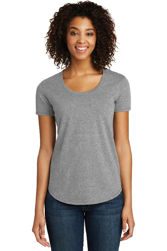 District Womens Very Important Short Sleeve Crewneck T-Shirt - Grey Frost - Closeout