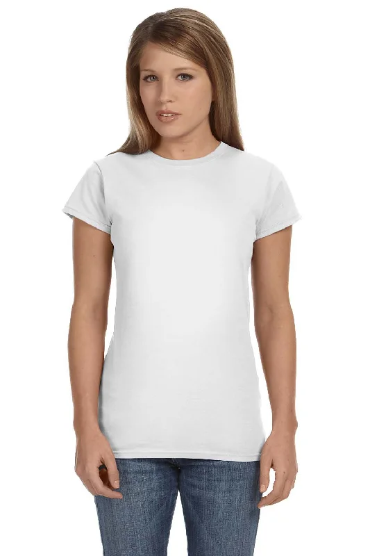 Gildan Womens Softstyle Short Sleeve Crewneck T-Shirt - White