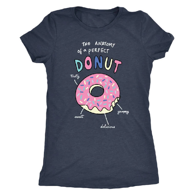 The ANATOMY of a DONUT Women's Triblend T-Shirt