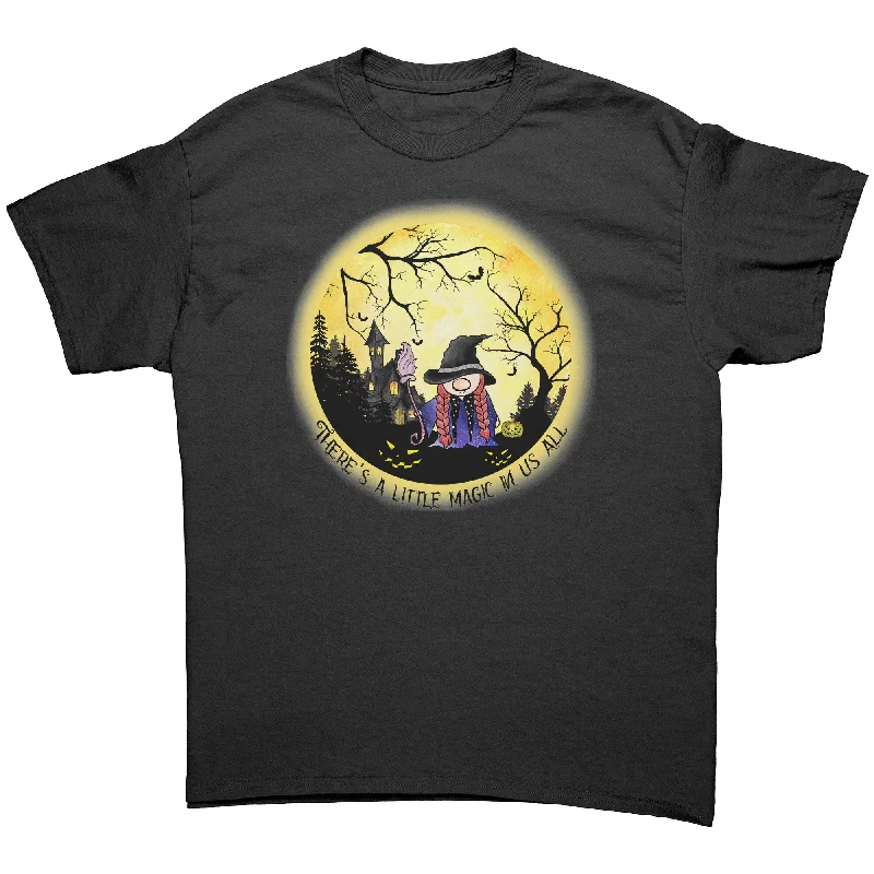 There's a Little Magic in All of Us Halloween Gnome Unisex T-Shirt