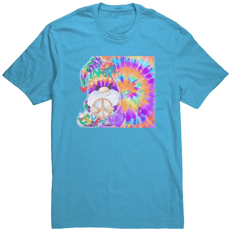 Tie Dye Hippie Garden Gnome Unisex T-Shirt