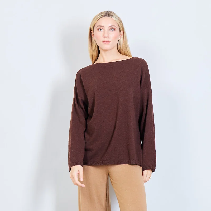 Basic oversized sweater wholesale