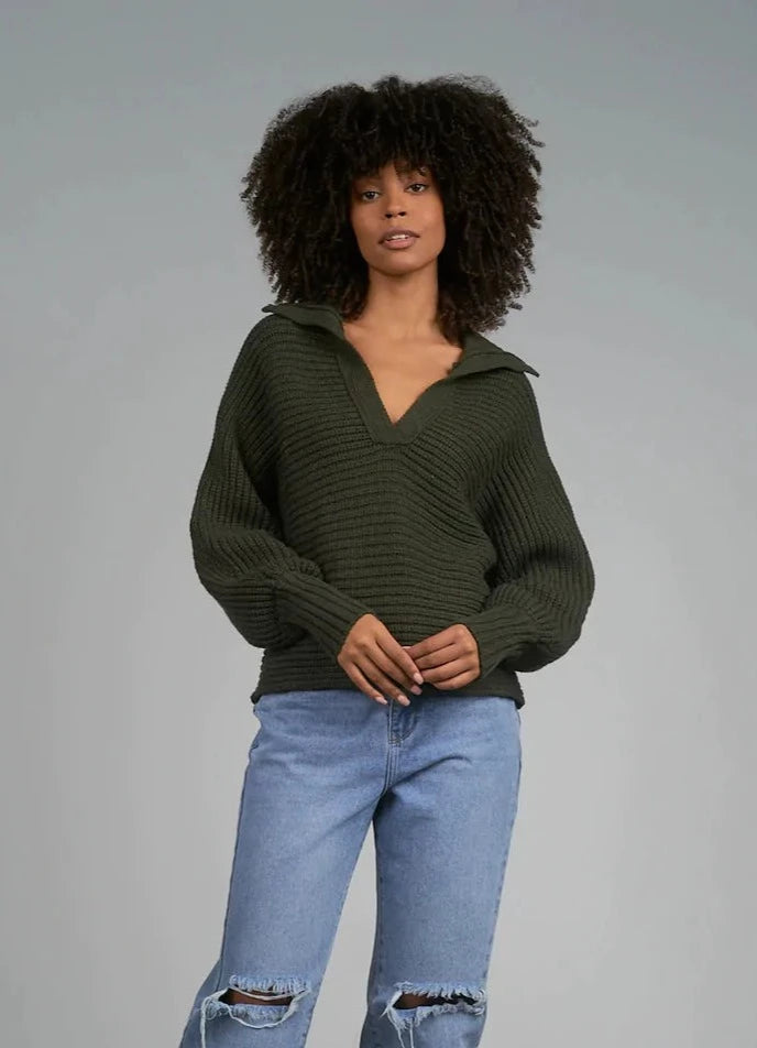 The Sierra Sweater - Olive