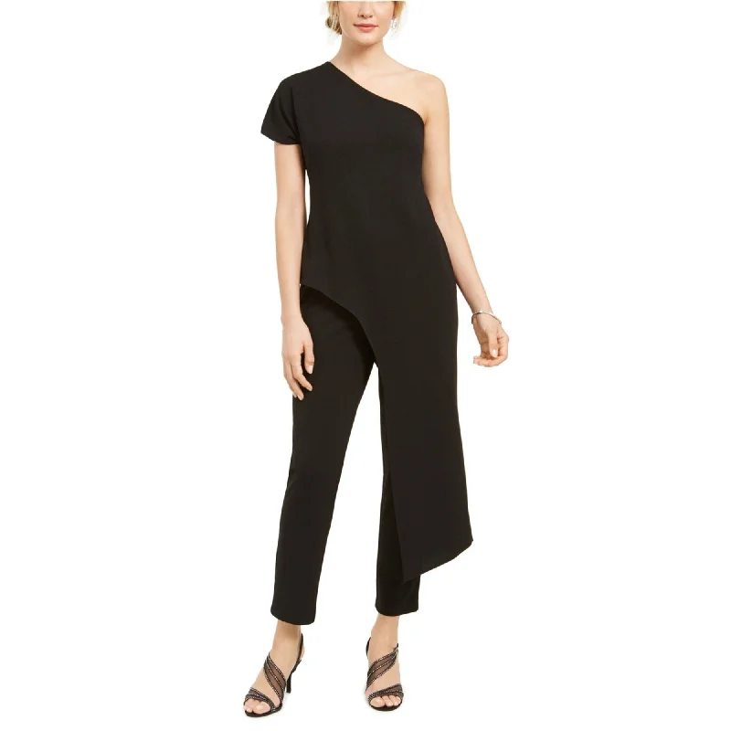 Adrianna Papell Womens Solid Jumpsuit