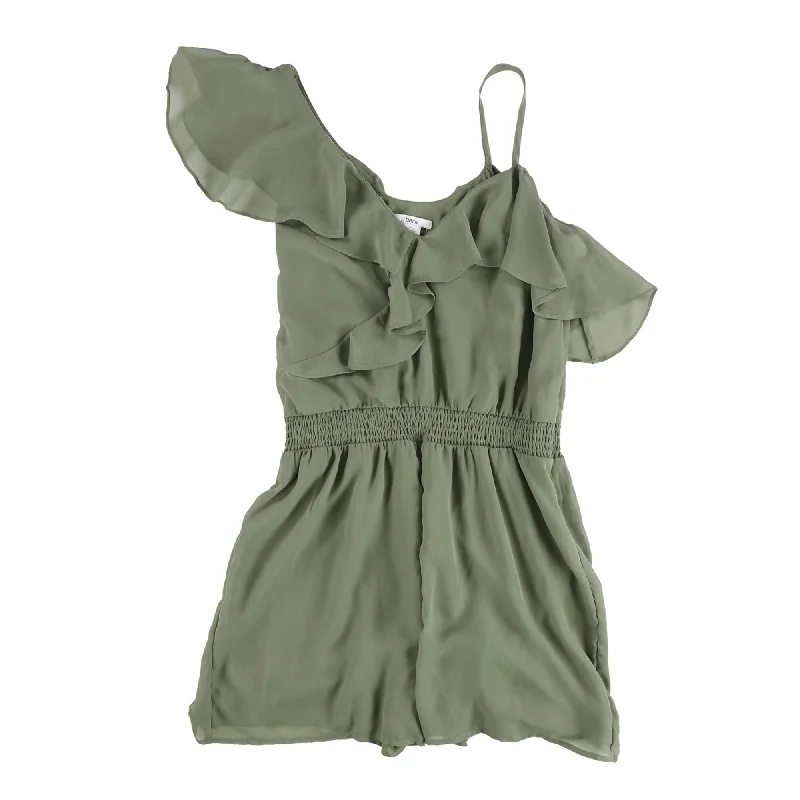 Bar Iii Womens Flounce Romper Jumpsuit