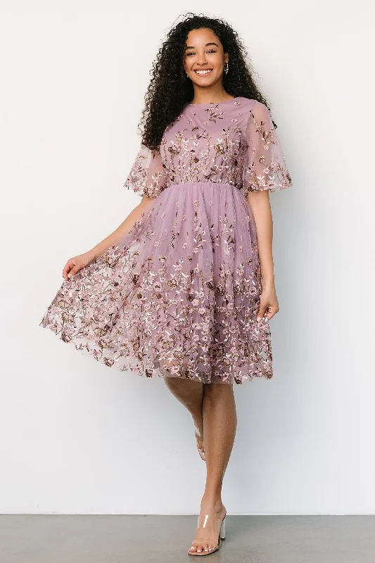 Duchess Tulle Dress | Lilac Garden