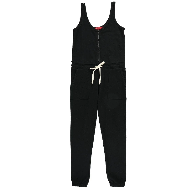 n:philanthropy Womens Griffith Jumpsuit, Black, Small