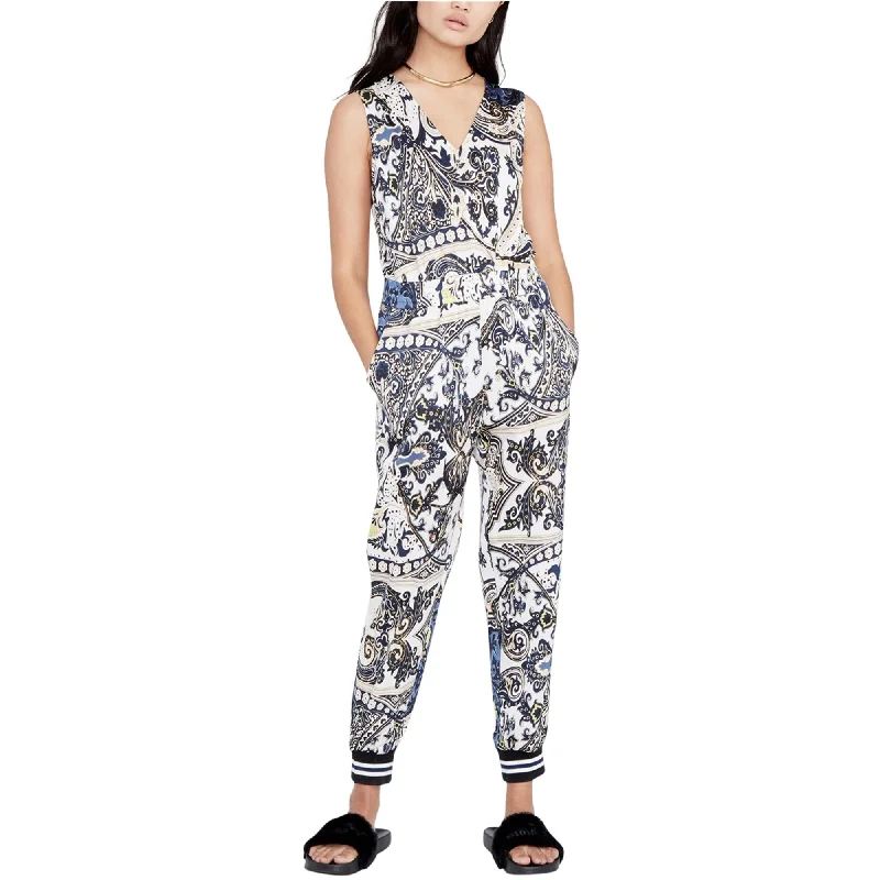 Rachel Roy Womens Printed Jumpsuit