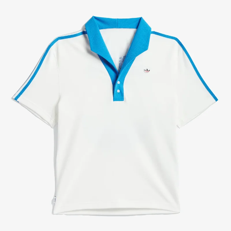 ADIDAS ORIGINALS | CLOT PIQUE POLO BY EDISON CHEN { CORE WHITE