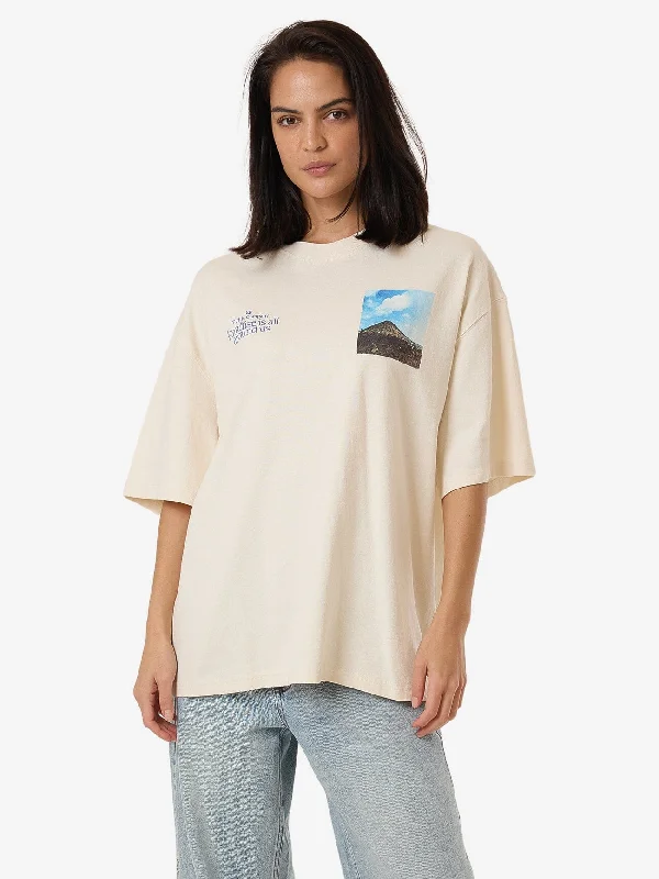 Integration Oversized Tee - Heritage White