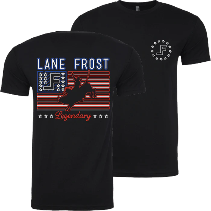 Lane Frost "Neon Patriot" T-Shirt