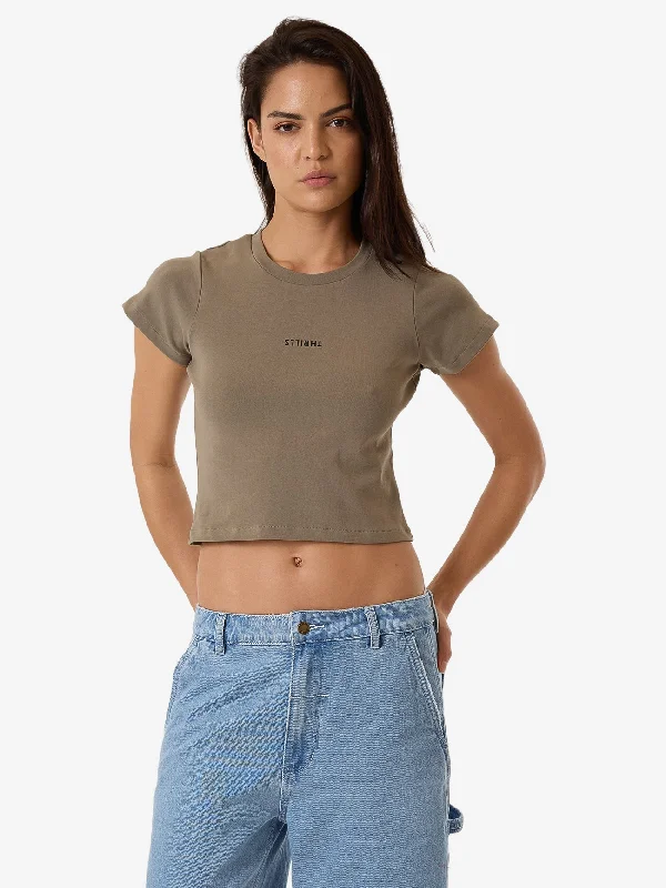 Minimal Thrills Mini Tee - Brindle