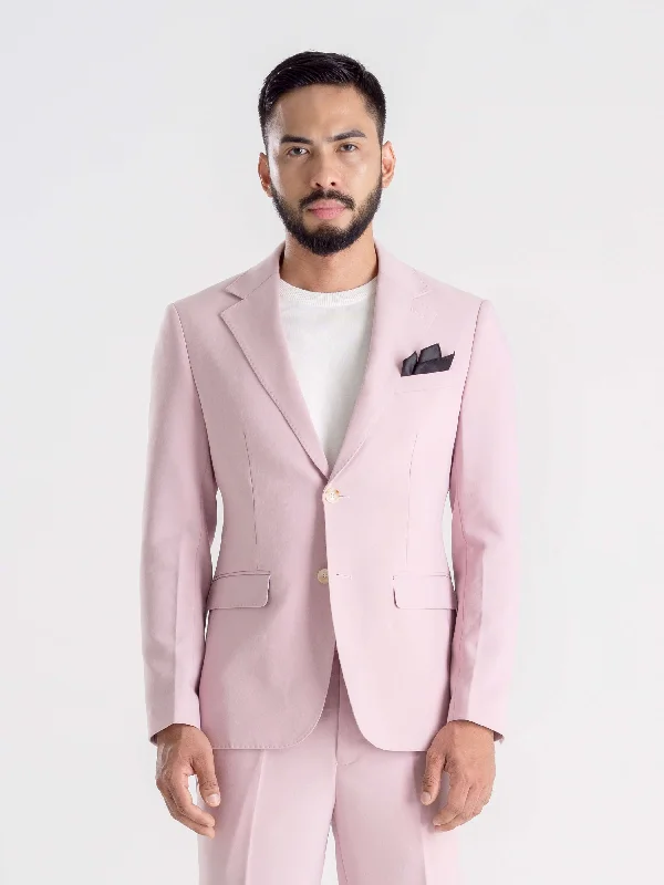 Single Breasted Suit Blazer - Panther Plain (Notch Lapel)