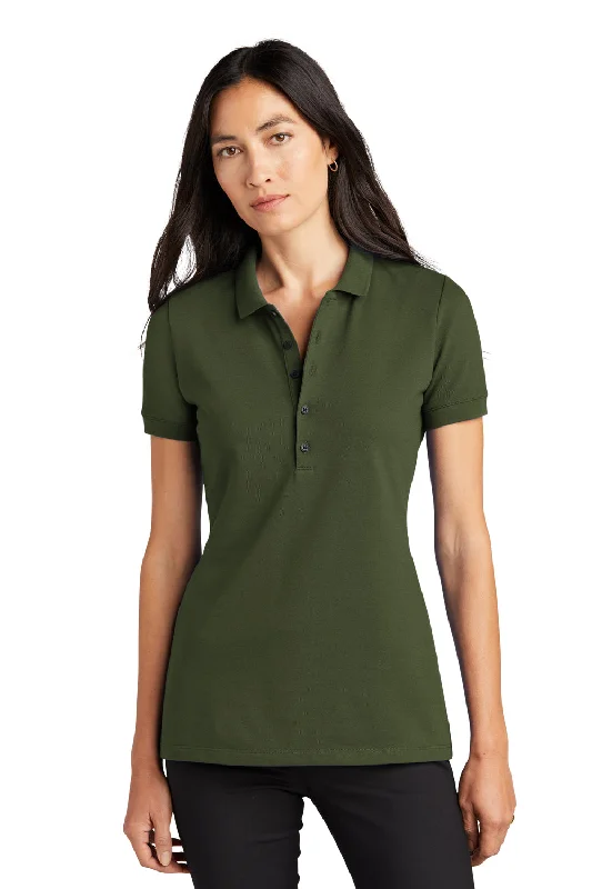 Mercer+Mettle Womens Moisture Wicking Short Sleeve Polo Shirt - Townsend Green