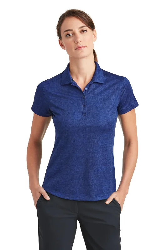 Nike Womens Dri-Fit Moisture Wicking Short Sleeve Polo Shirt - Old Royal Blue