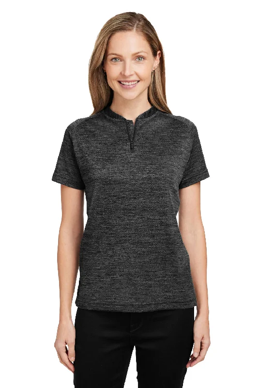 Spyder Womens Mission Blade Short Sleeve Polo Shirt - Black