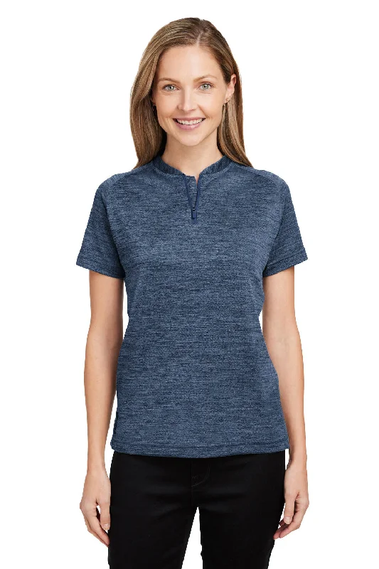 Spyder Womens Mission Blade Short Sleeve Polo Shirt - Frontier Blue