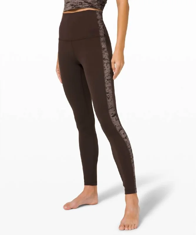 Align Super High Rise Pants 28" In Crushed Velvet French Press