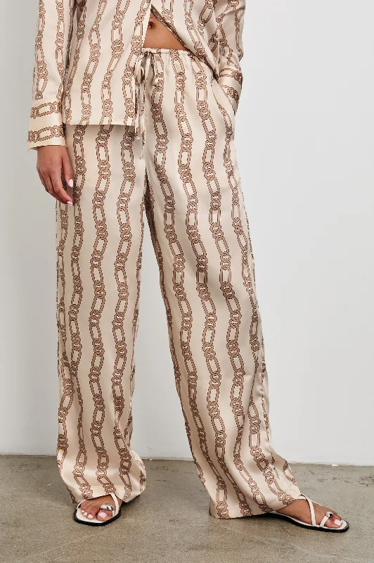 DAMANI PANT - IVORY GOLD LINK