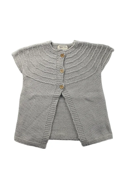 Rylee + Cru Knit Poncho 3T